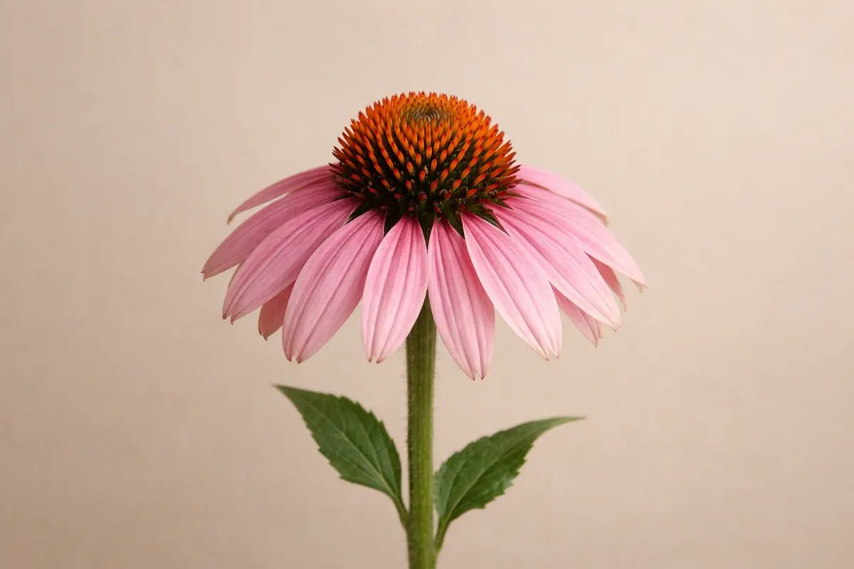 Clean visual checklist or comparison graphic for what flower is this.